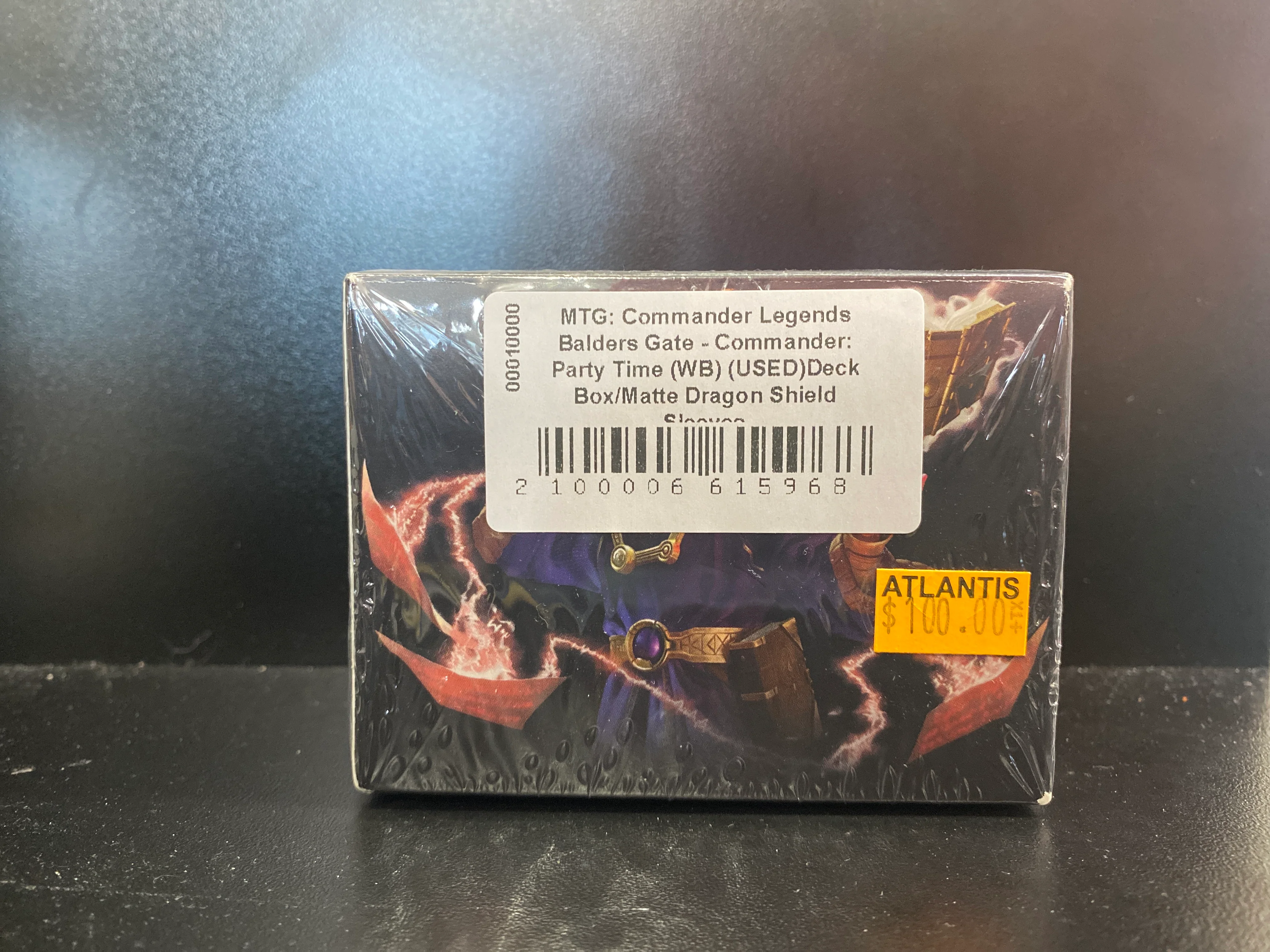 MTG: Commander Legends Balders Gate - Commander: Party Time (WB) (USED) Box/Matte Dragon Shield Sleeves
