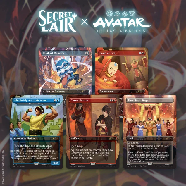 MTG: Secret Lair x Avatar: The Last Airbender | The Ember Island Players