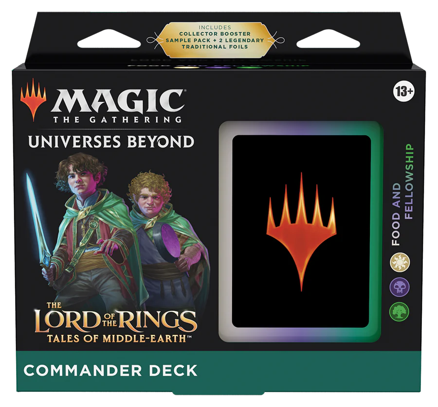 MTG: The Lord of the Rings: Tales of Middle-earth - Commander: Food and Fellowship [WBG]