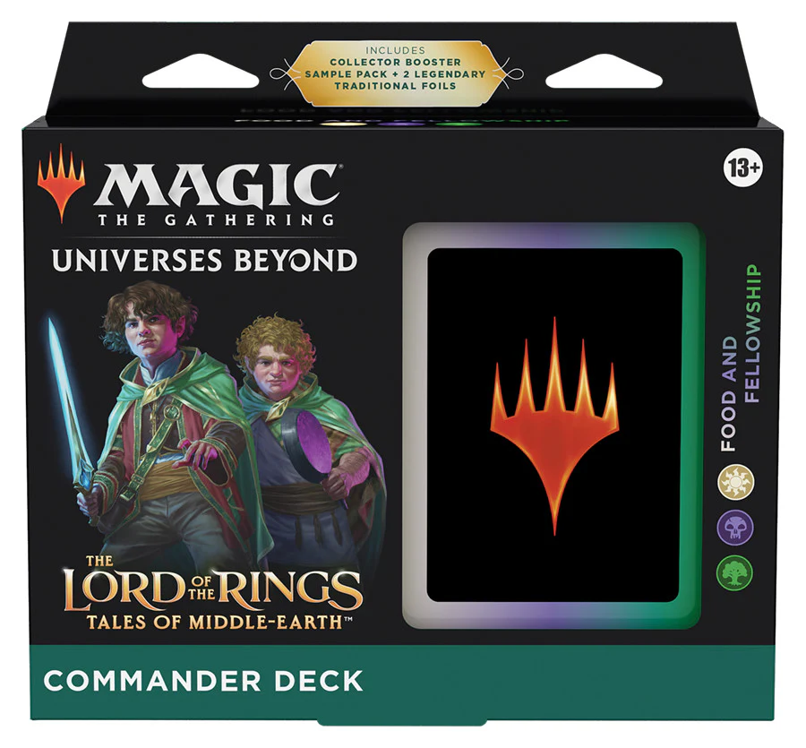 MTG: The Lord of the Rings: Tales of Middle-earth - Commander: Food and Fellowship [WBG] - Image 2