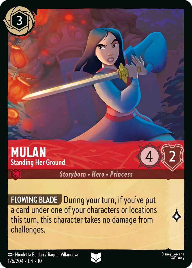 Mulan - Standing Her Ground (126/204 - Whispers in the Well) Uncommon