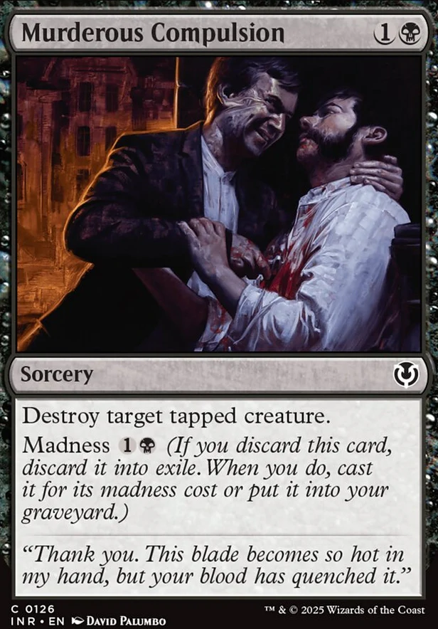 Murderous Compulsion [ #0126 ] (INR-C)