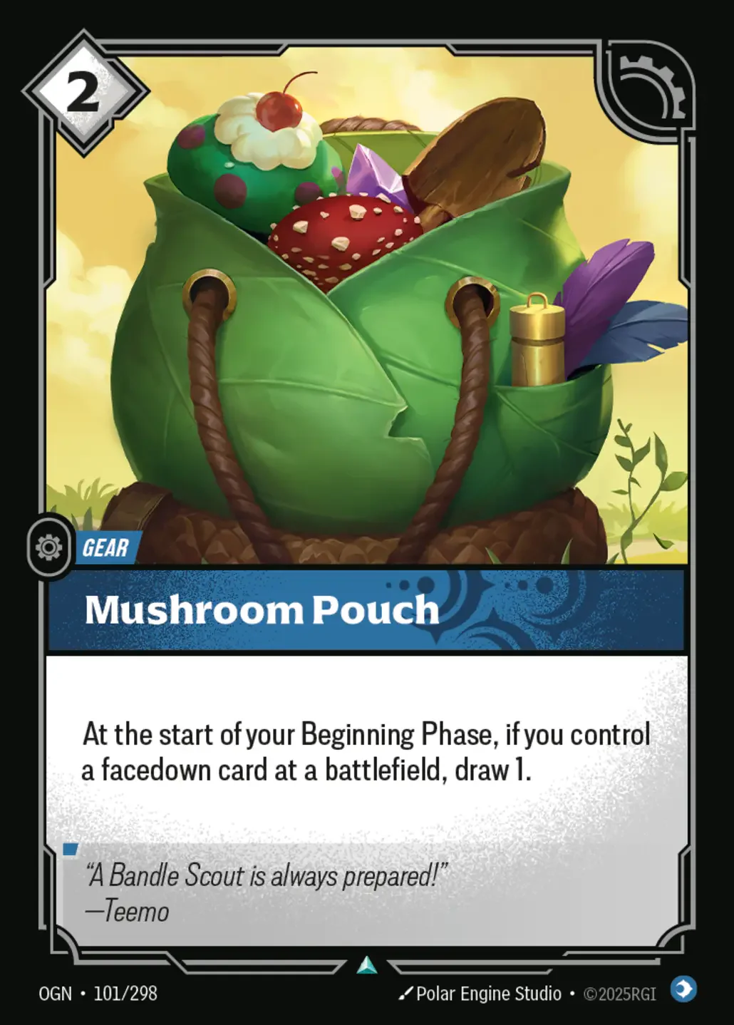 Mushroom Pouch - 101/298 (OGN) Uncommon