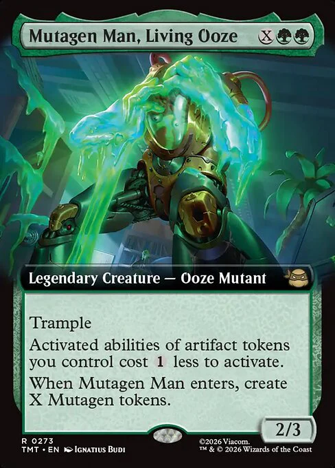 Mutagen Man, Living Ooze [ #0273 Extended Art ] (TMT-R) - Image 2