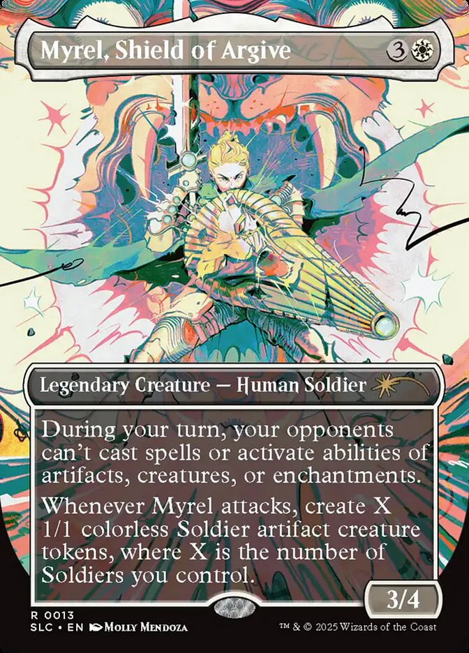 Myrel, Shield of Argive [#0013] (SLC-R-FOIL)