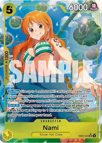 Nami (Alternate Art) (EB03-053 SR)