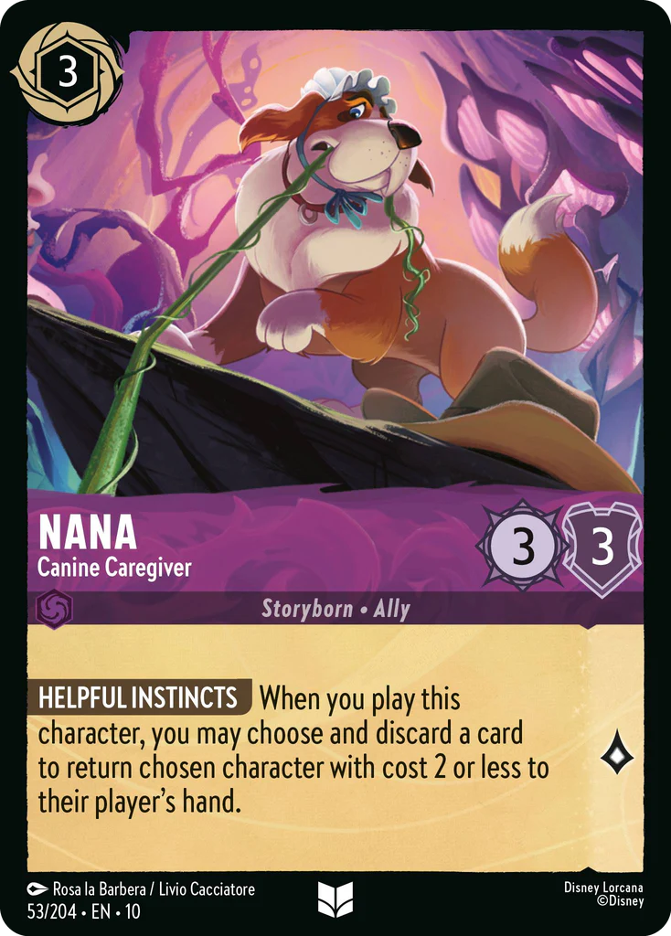 Nana - Canine Caregiver (053/204 - Whispers in the Well) Uncommon