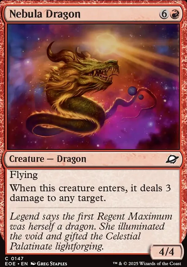 Nebula Dragon [ #0147 ] (EOE-C) - Image 2