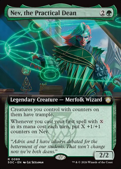Nev, the Practical Dean [ #0089 Extended Art ] (SOC-R)