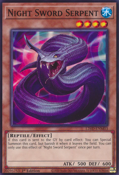 Night Sword Serpent (L26D-ENM03)