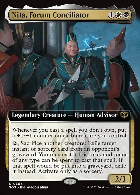 Nita, Forum Conciliator [ #0354 Extended Art ] (SOS-R)
