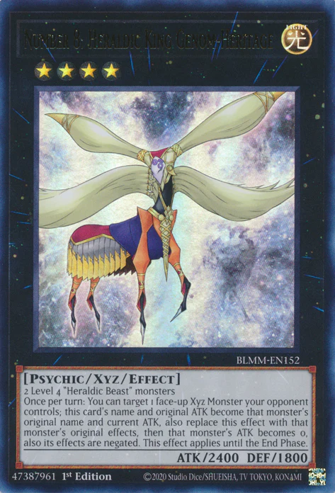 Number 8: Heraldic King Genom-Heritage (BLMM-EN152)