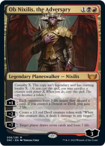 Ob Nixilis, the Adversary [ #206/281 ] (SNC-M) - Image 2