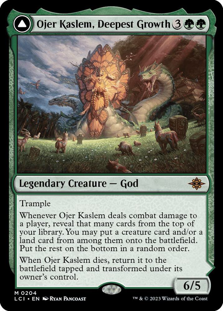 Ojer Kaslem, Deepest Growth // Temple of Cultivation [#0204] (LCI-M) Light Play