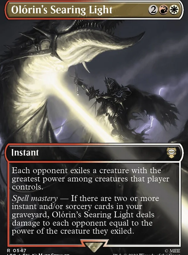 Olorin's Searing Light [#0547 Holiday Collector Boosters] (LTC-R)