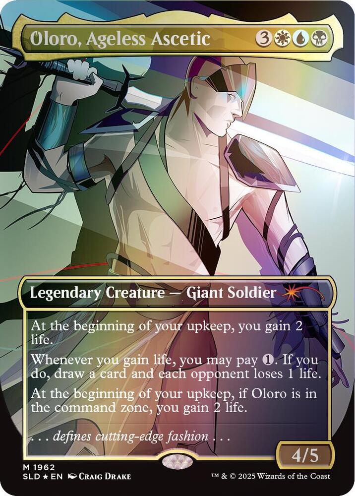Oloro, Ageless Ascetic [#1962] (SLD-M-FOIL)