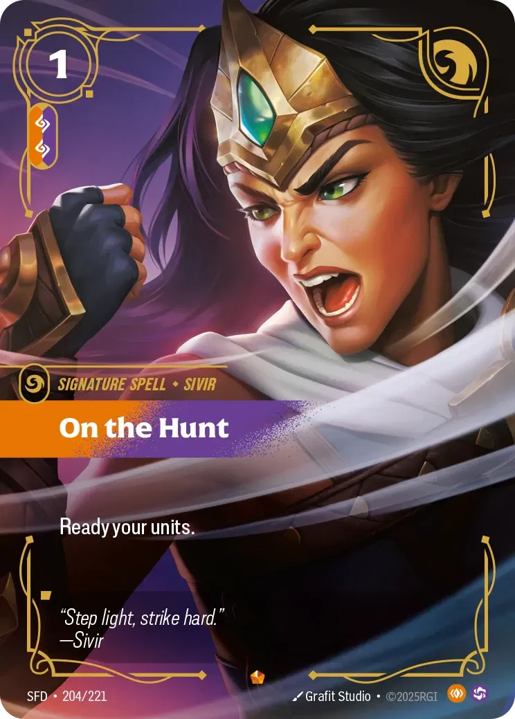 On the Hunt - 204/221 (SFD) Epic