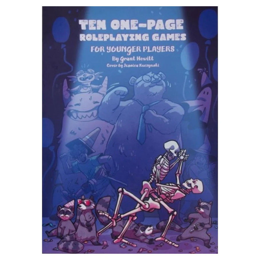 One Page Games for Younger Players