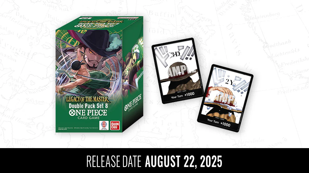 One Piece TCG: Double Pack Set 08 - Legacy of the Master