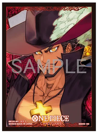 One Piece TCG: Official Sleeves 13: Dracule Mihawk