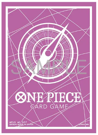 One Piece TCG: Official Sleeves 13: Standard Purple