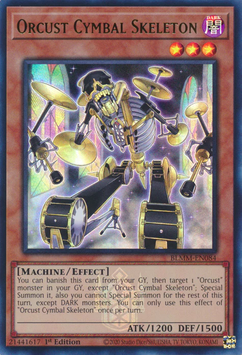 Orcust Cymbal Skeleton (BLMM-EN084)