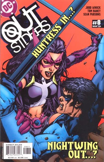 Outsiders (2003 Series) #8 (9.4) 1st App of Sabbac (Ishmael Gregor)