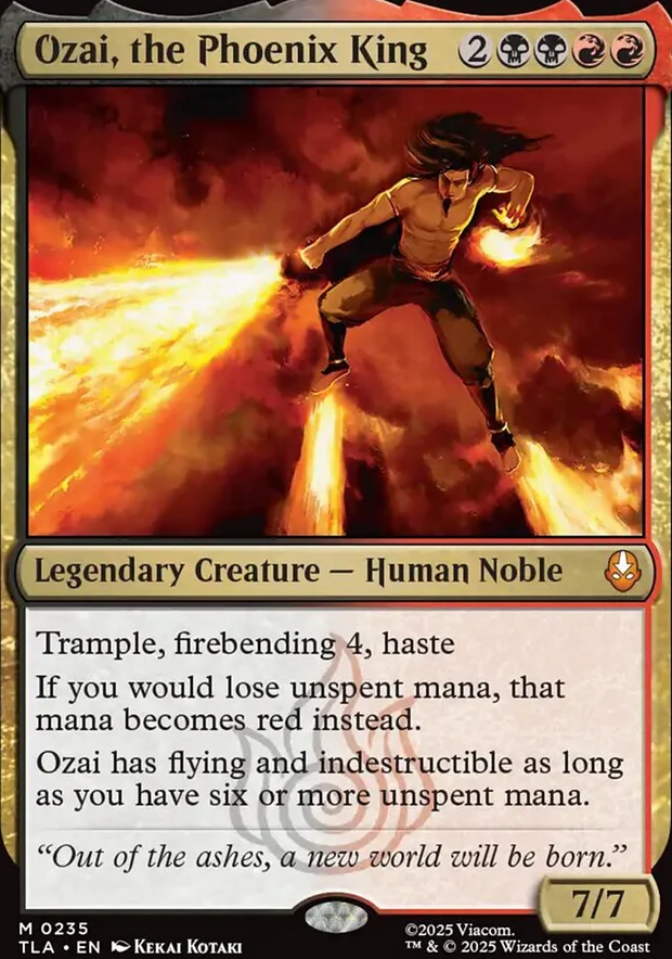 Ozai, the Phoenix King [ #0235 ] (TLA-M) - Image 2
