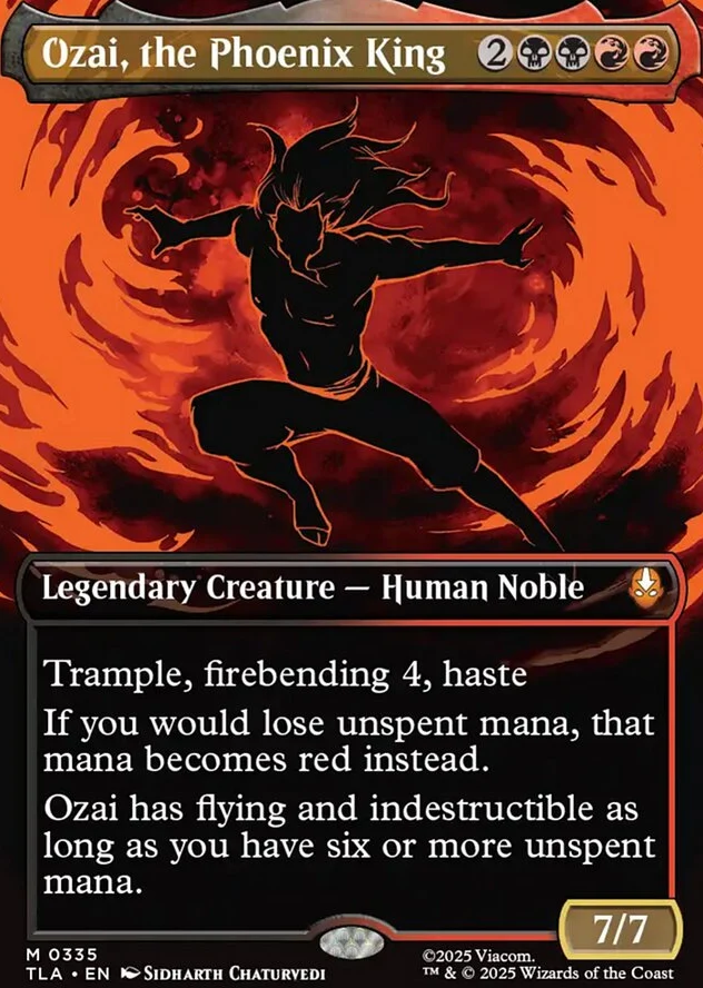 Ozai, the Phoenix King [ #0335 Borderless ] (TLA-M) - Image 2