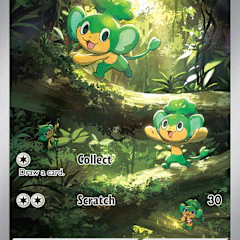 Pansage - 089/086 (SV11B) Art Rare Near Mint Holofoil
