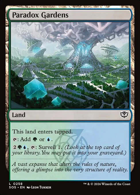 Paradox Gardens [ #0258 ] (SOS-L)
