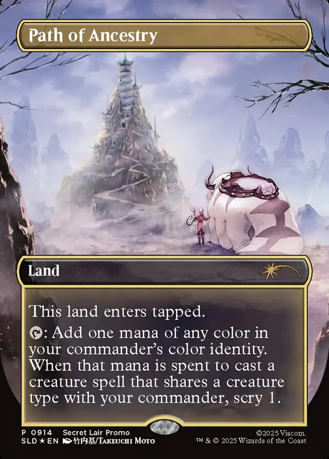 Path of Ancestry [ #0914 ] (SLD-P) Foil Near Mint