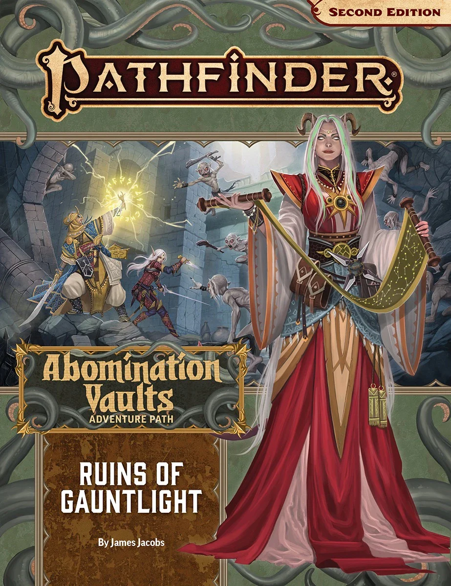 Pathfinder 2nd Edition RPG: Adventure Path: Abomination Vaults 1-3 Bundle (USED)