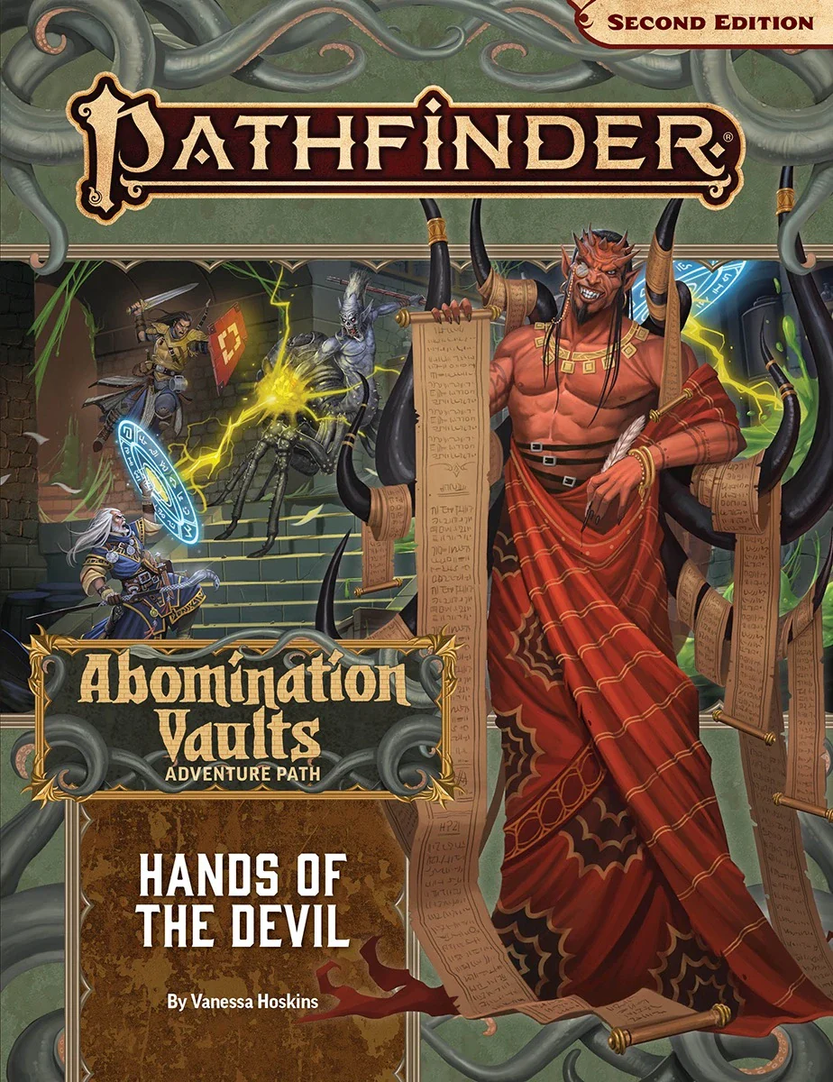 Pathfinder 2nd Edition RPG: Adventure Path: Abomination Vaults 1-3 Bundle (USED) - Image 2