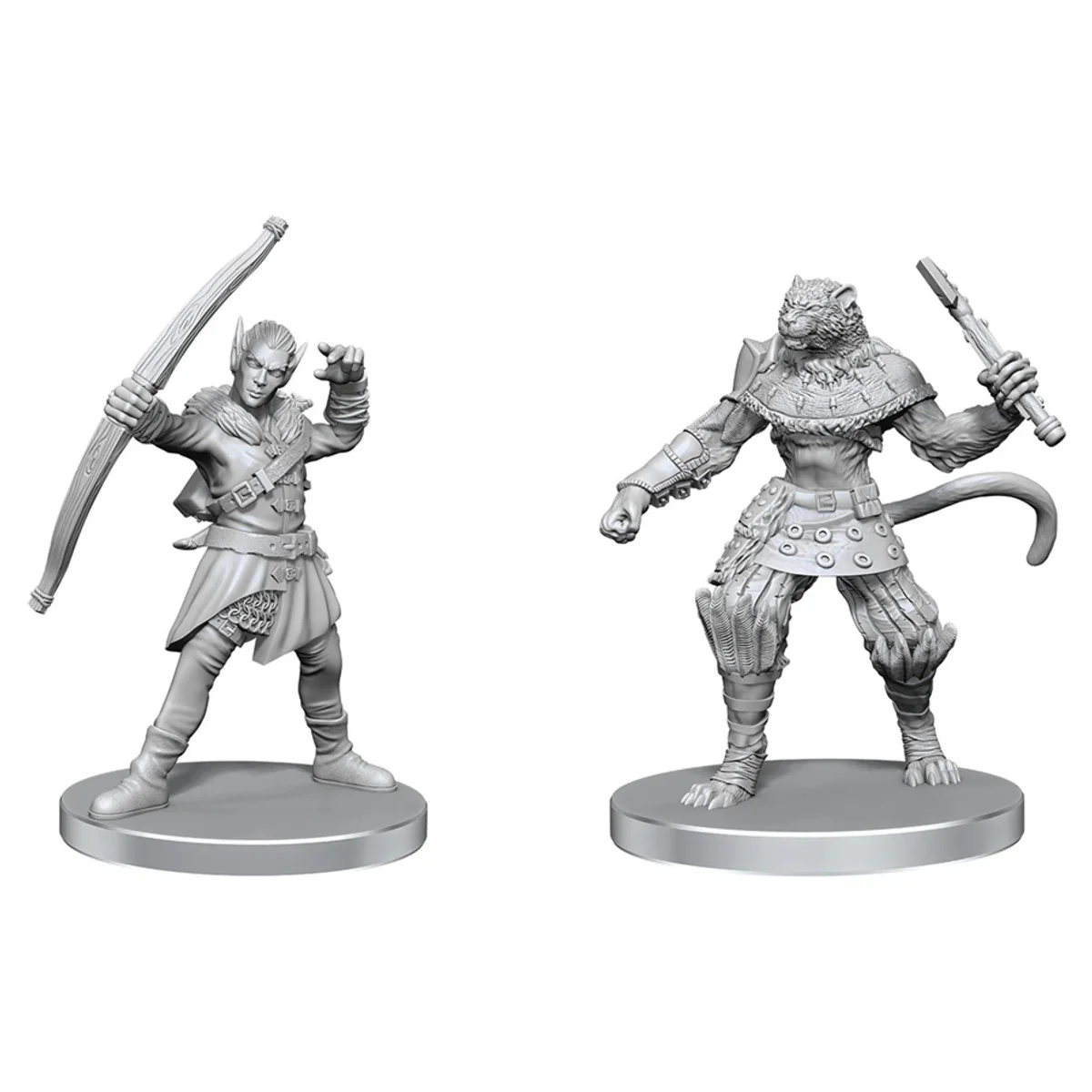 Pathfinder Battles: Deep Cuts - Elf Hunter & Catfolk Bandit (97582)