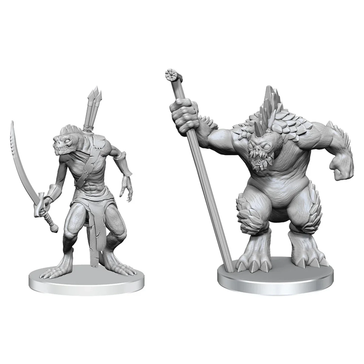 Pathfinder Battles: Deep Cuts - Xulgath Skirmisher & Stoneliege (97584)