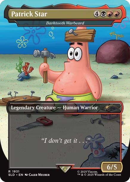 Patrick Star - Barktooth Warbeard [#1931] (SLD-R)