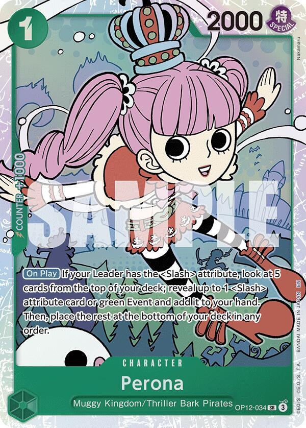 Perona (SR) - Legacy of the Master (OP12-034)
