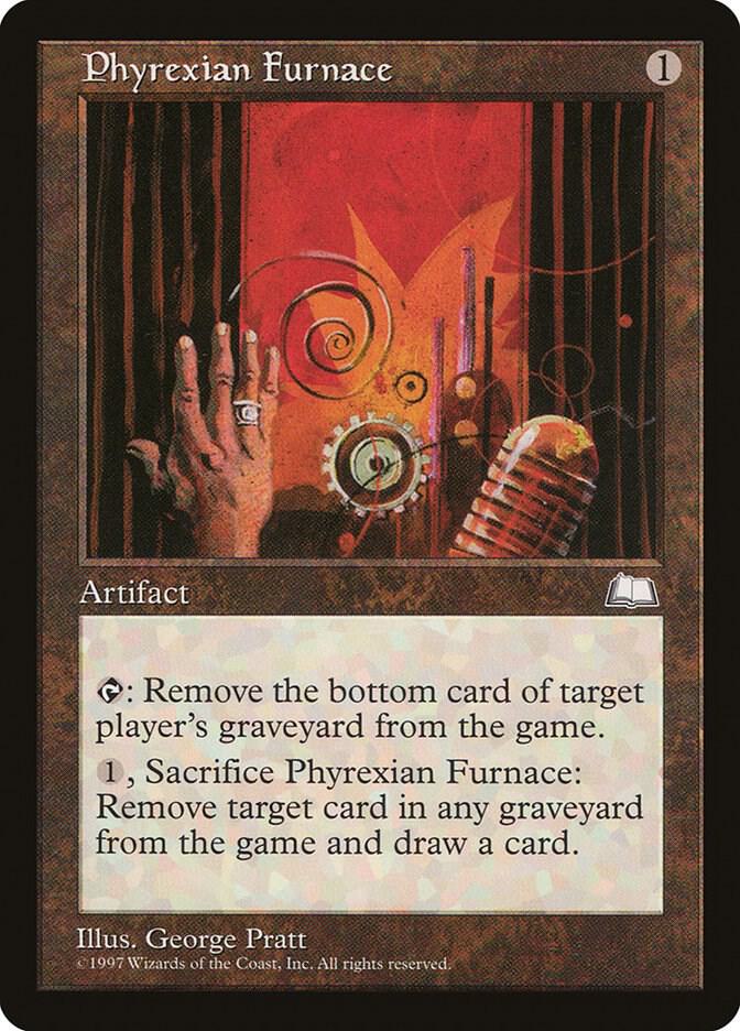 Phyrexian Furnace (WTH-U) Light Play