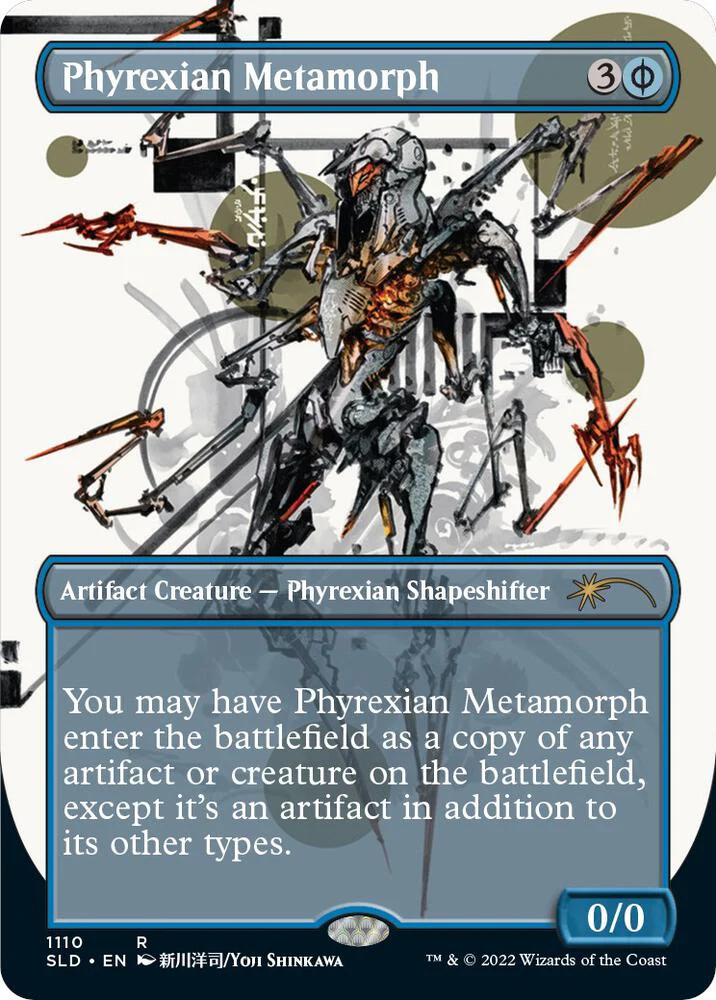 Phyrexian Metamorph [#1110] Borderless (SLD-R)