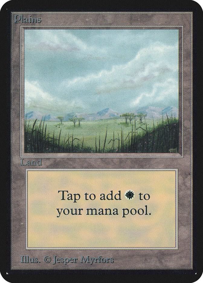 Plains [#295 B] (LEA-C) Moderate Play