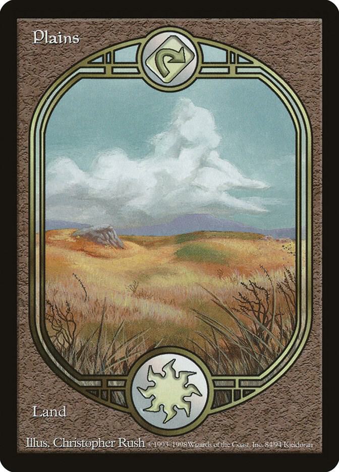 Plains #84 Full Art (UGL-C) Heavy Play