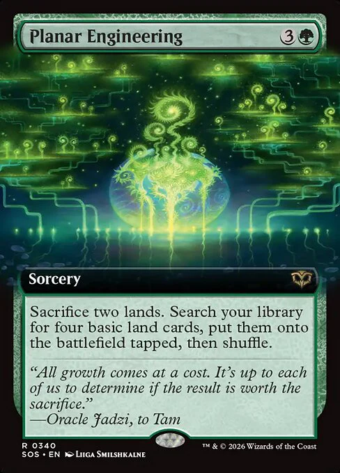 Planar Engineering [ #0340 Extended Art ] (SOS-R)