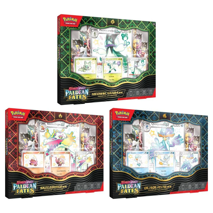 Pokemon TCG: S&V04.5 Paldean Fates - Tech Sticker Collection - Image 2