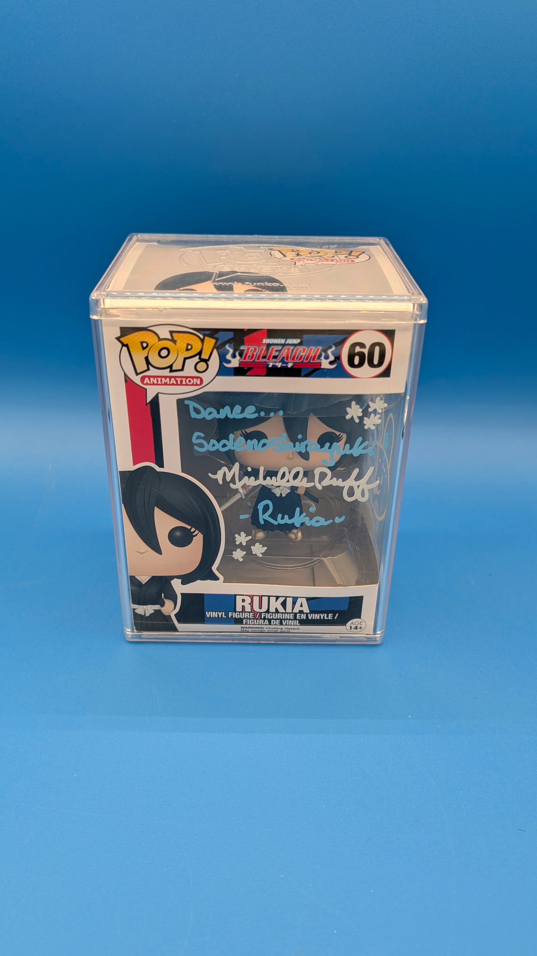 POP Figure: Bleach #0060 - Rukia (Signed by Michelle Ruff) (Light Box Wear)