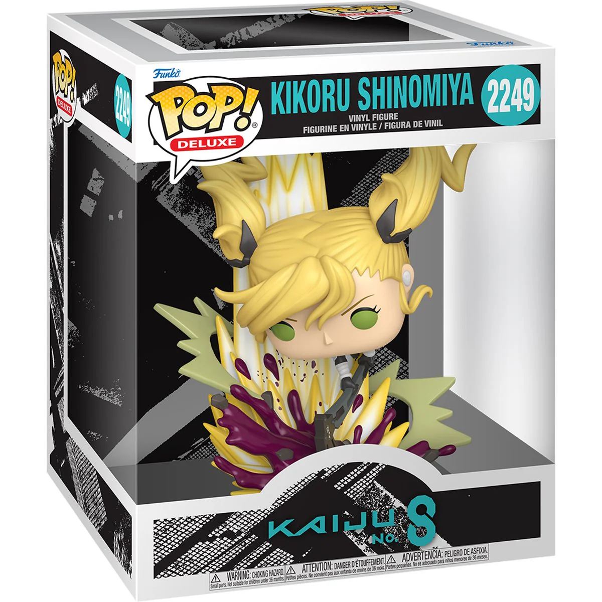 POP Figure Deluxe: Kaiju No. 8 #2249 - Kikoru Shinomiya (Axe Slam)