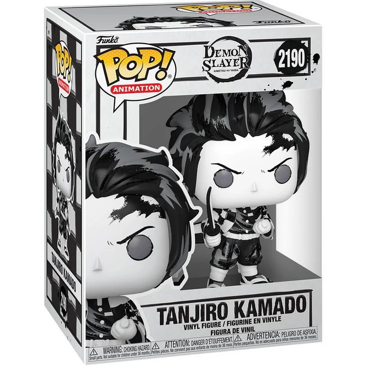 POP Figure: Demon Slayer #2190 - Tanjiro Kamado Sumi-Ink