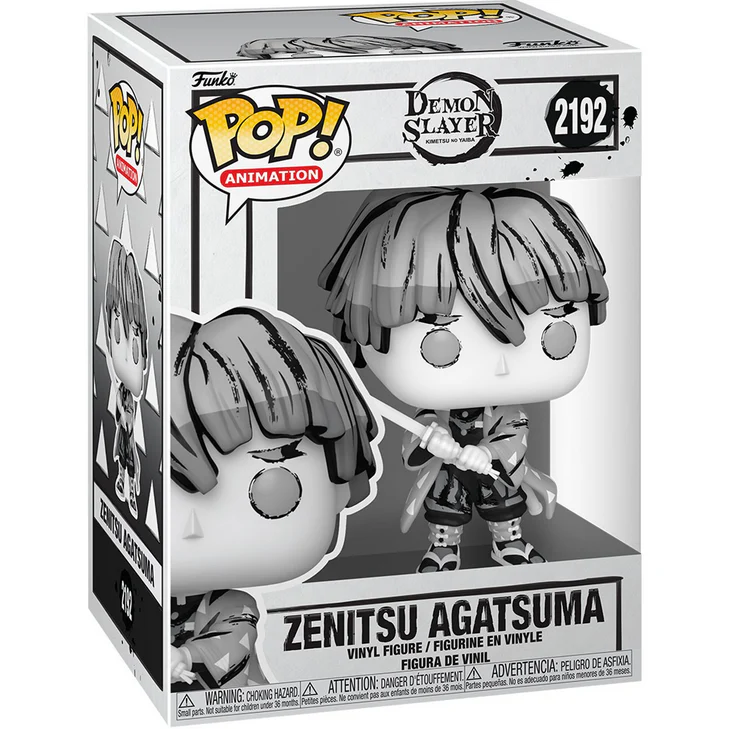 POP Figure: Demon Slayer #2192 - Zenitsu Agatsuma Sumi-Ink