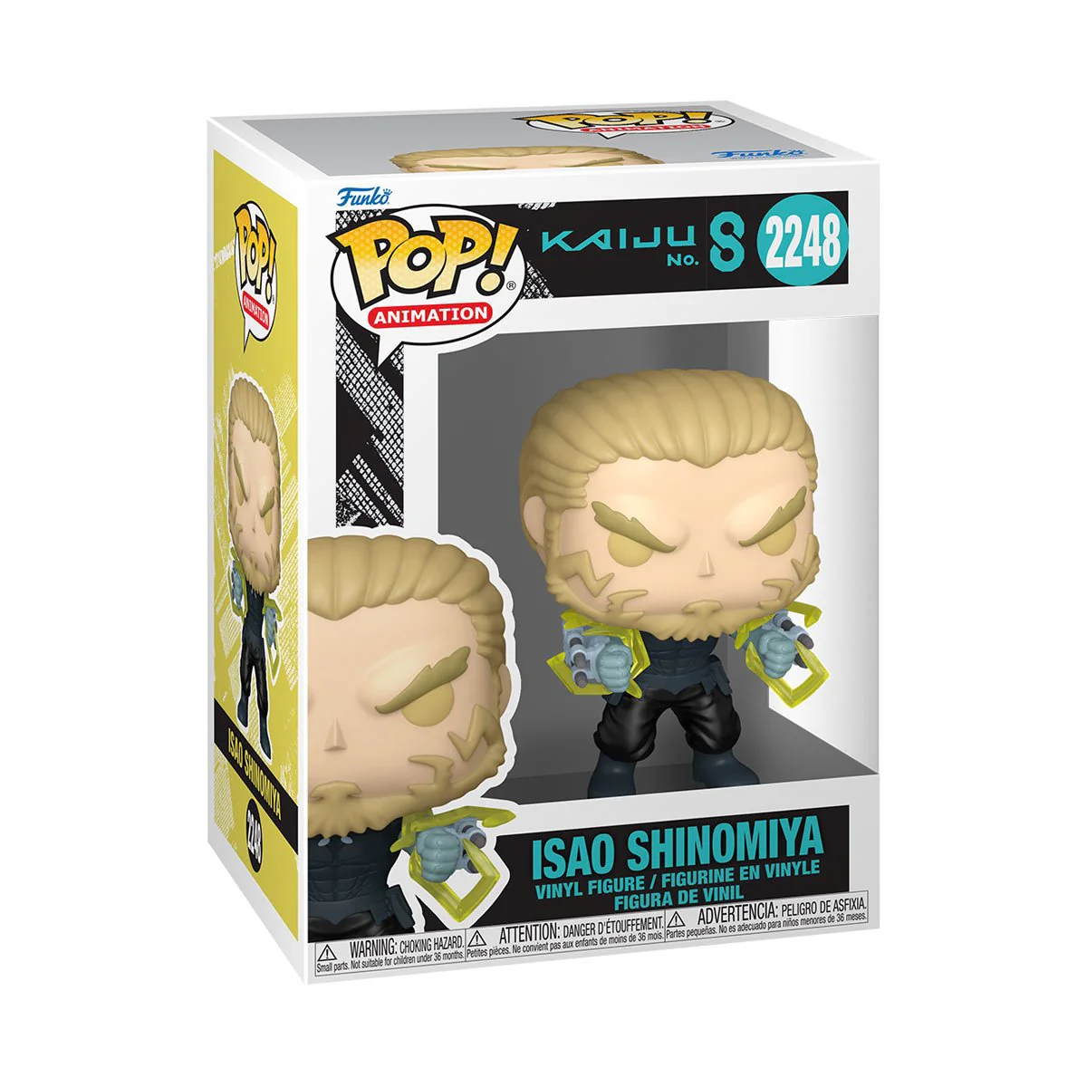 POP Figure: Kaiju No. 8 #2248 -  Isao Shinomiya