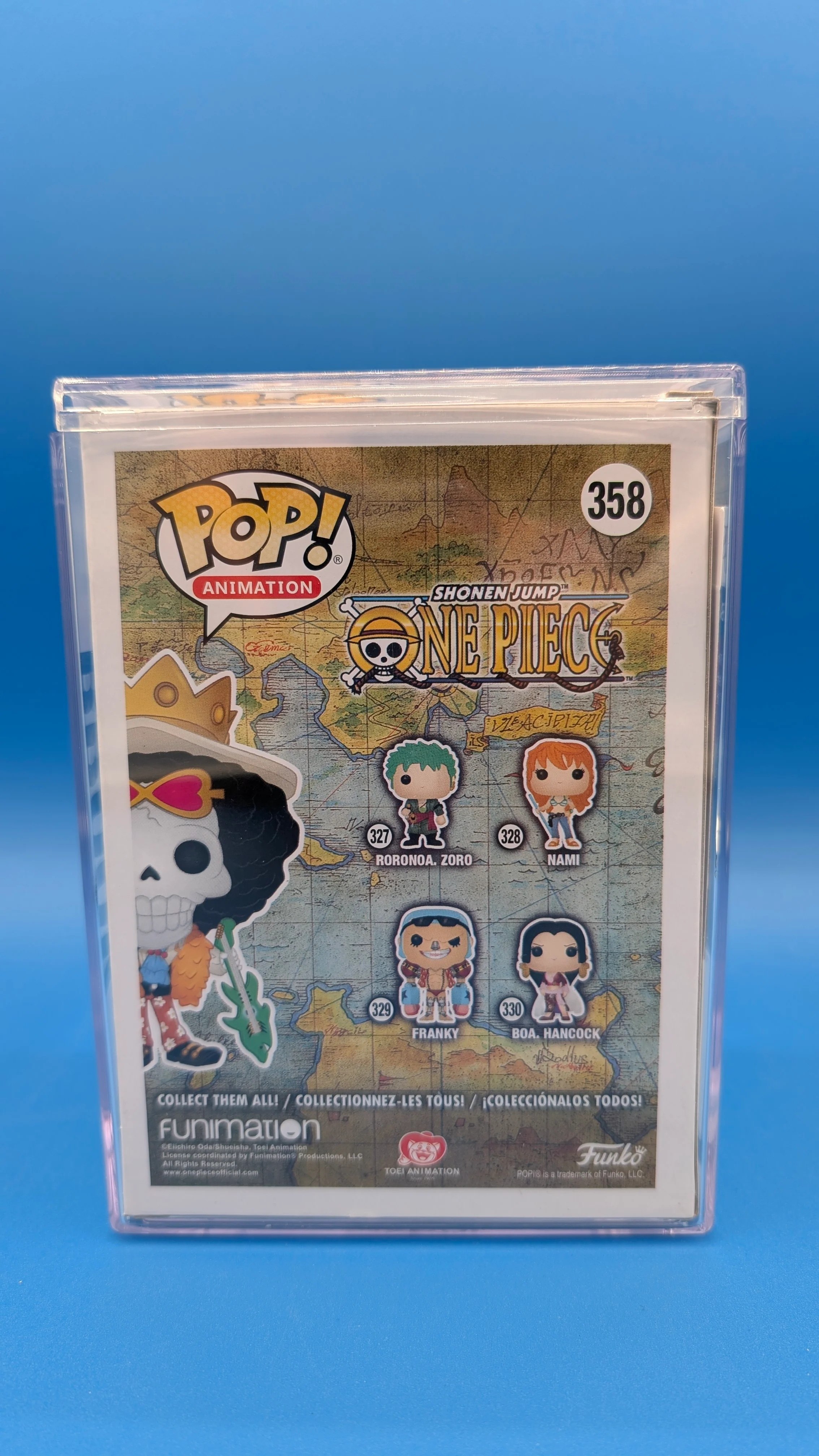 POP Figure: One Piece #0358 - Brook (2018 Fall Convention Exclusive) (Signed by Ian Sinclair) (JSA Certified AS15795) - Image 4